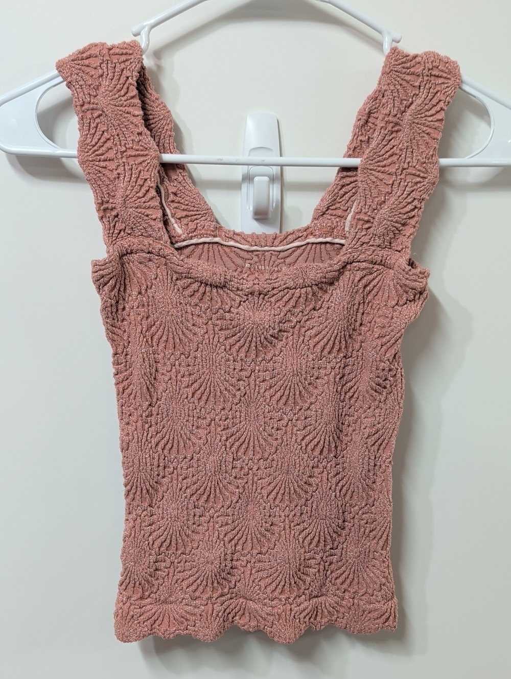 Intimately Free People Love Letter Textured Floral Cami Size XS